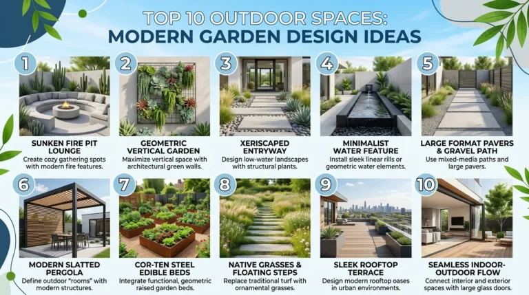 Outdoor Spaces: Do Modern Garden Ideas