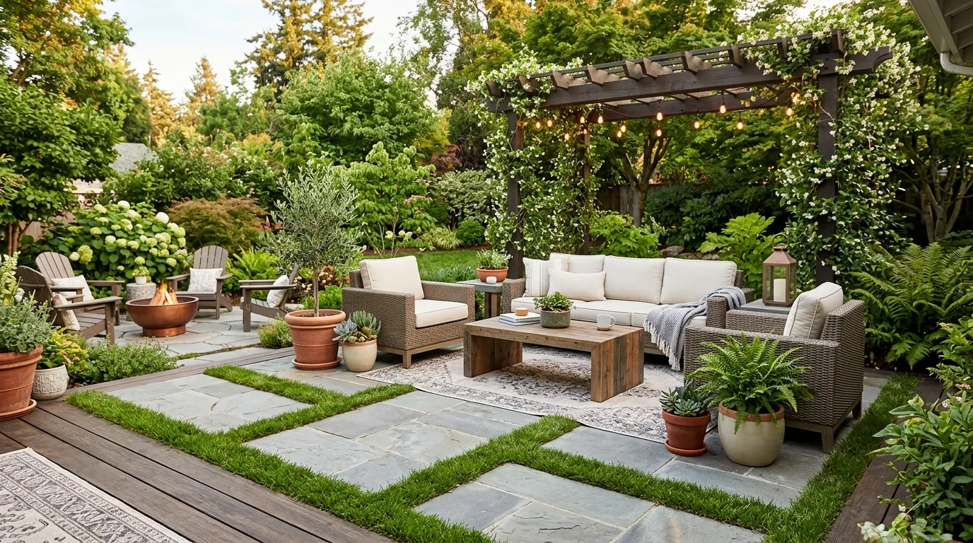 Top 10 Patio Decor Ideas: Do Outdoor Grass Accents