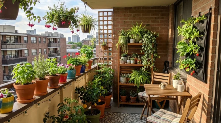 10 Creative Balcony Uses: Do Apartment Plant Idea