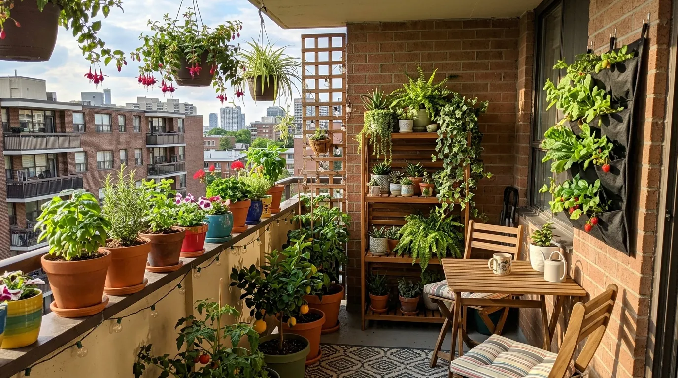 10 Creative Balcony Uses: Do Apartment Plant Idea