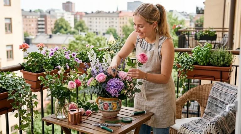 Balcony Plant Tips: Do Flower Arrangements