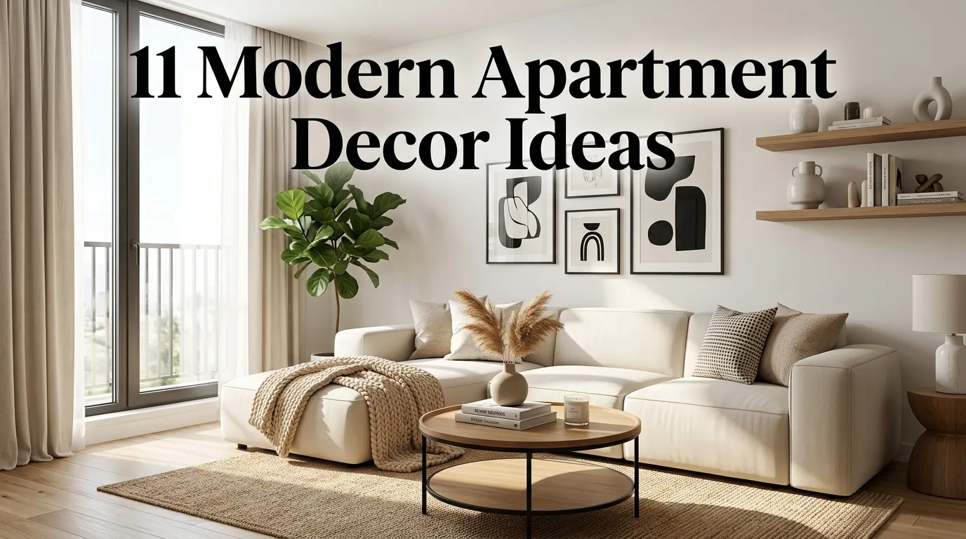 11 Modern Apartment Decor Ideas