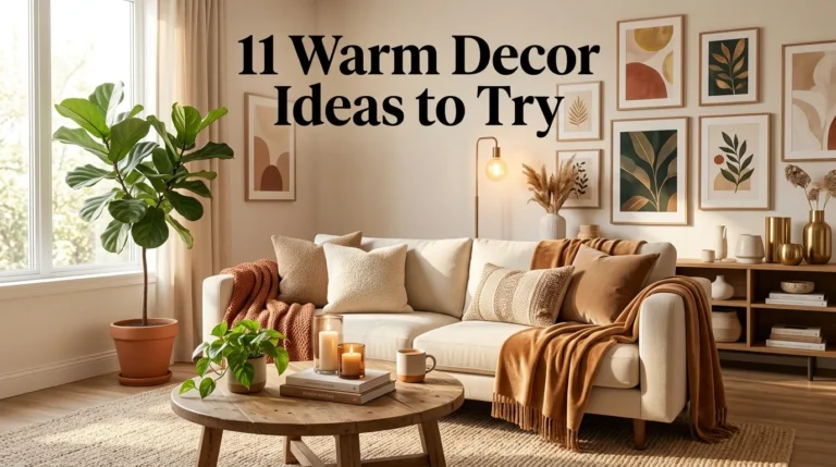 11 Warm Decor Ideas to Try