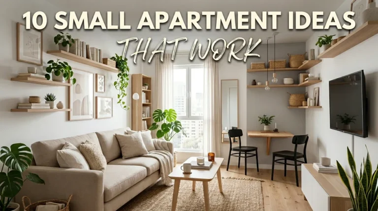 10 Small Apartment Ideas That Work