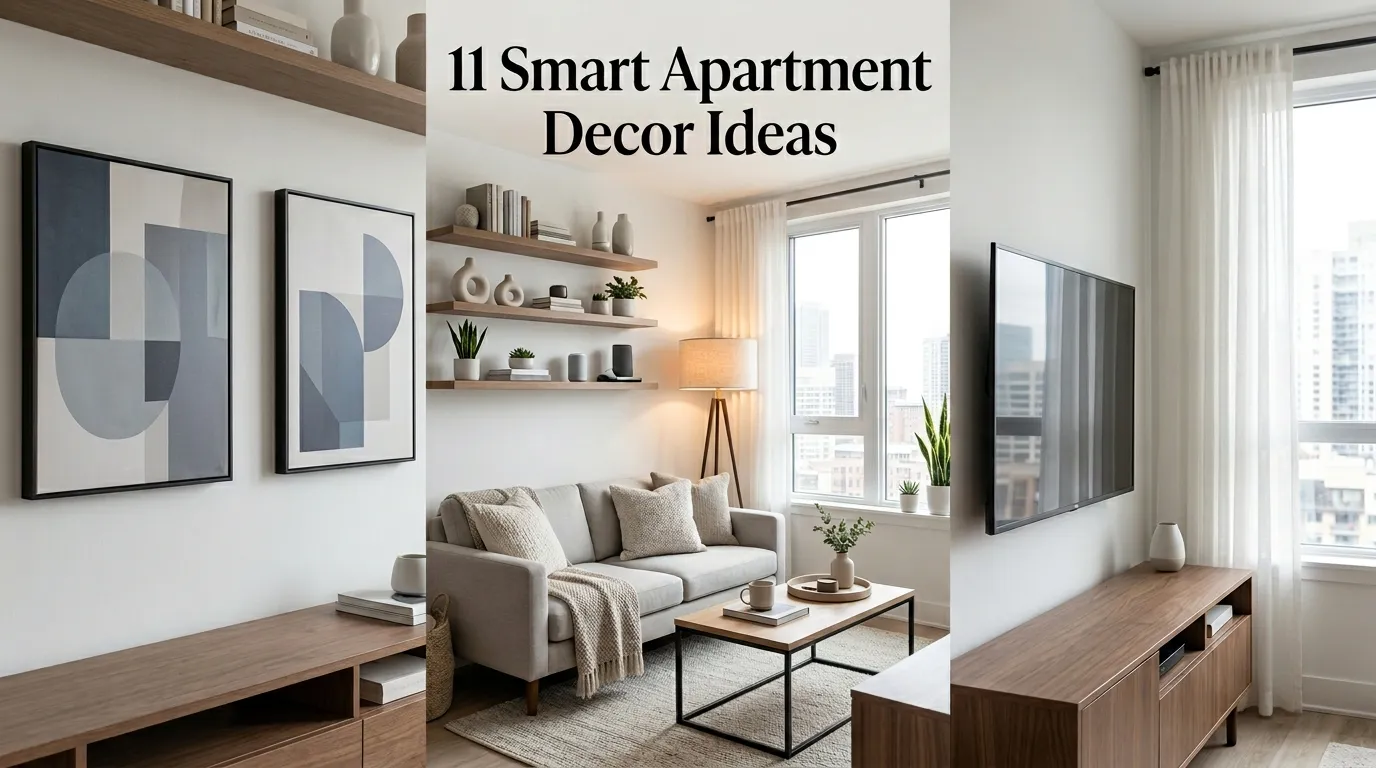 11 Smart Apartment Decor Ideas