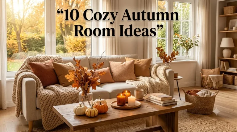 10 Cozy Autumn Room Ideas