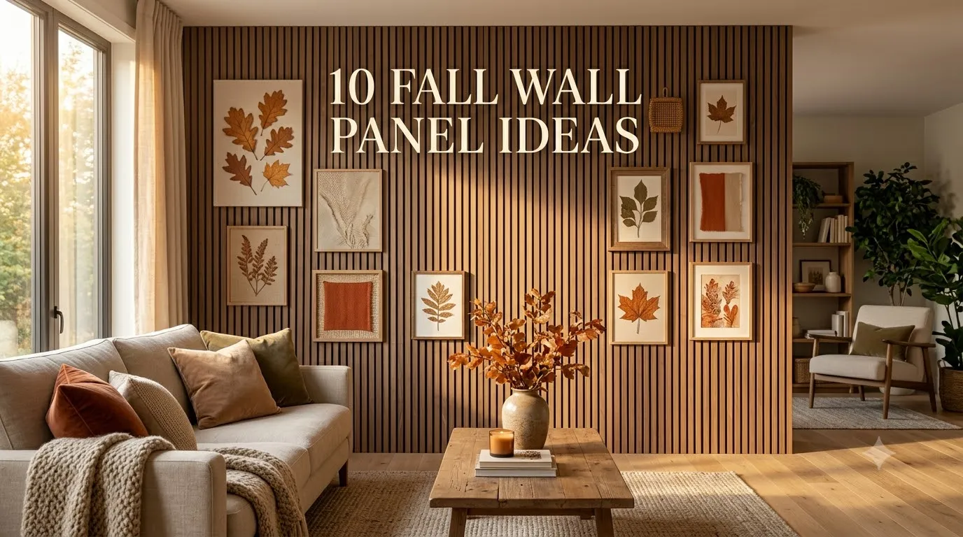 10 Fall Wall Panel Ideas