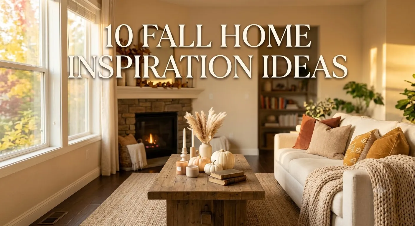 10 Fall Home Inspiration Ideas