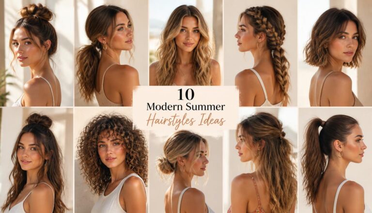 10 Modern Summer Hairstyles Ideas