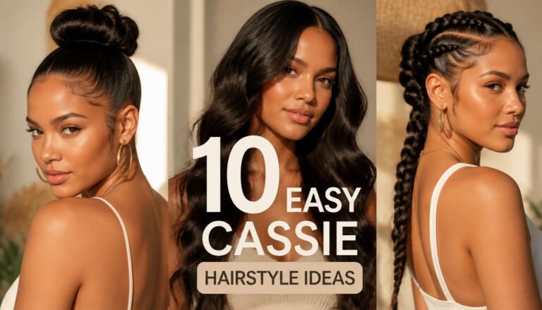 10 Easy Cassie Hairstyle Ideas