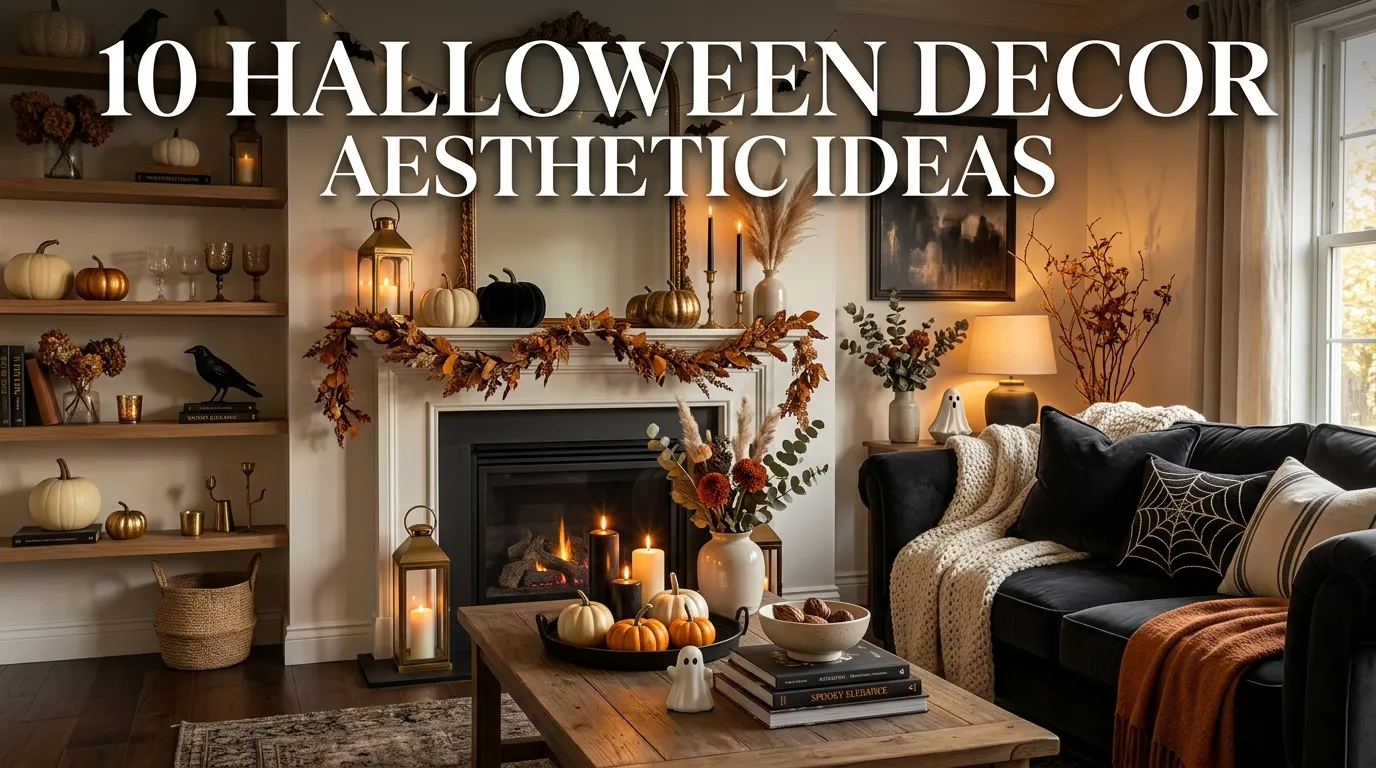 10 Halloween Decor Aesthetic Ideas