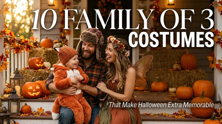 10 Family Of 3 Halloween Costumes That Make Halloween Extra Memorable
