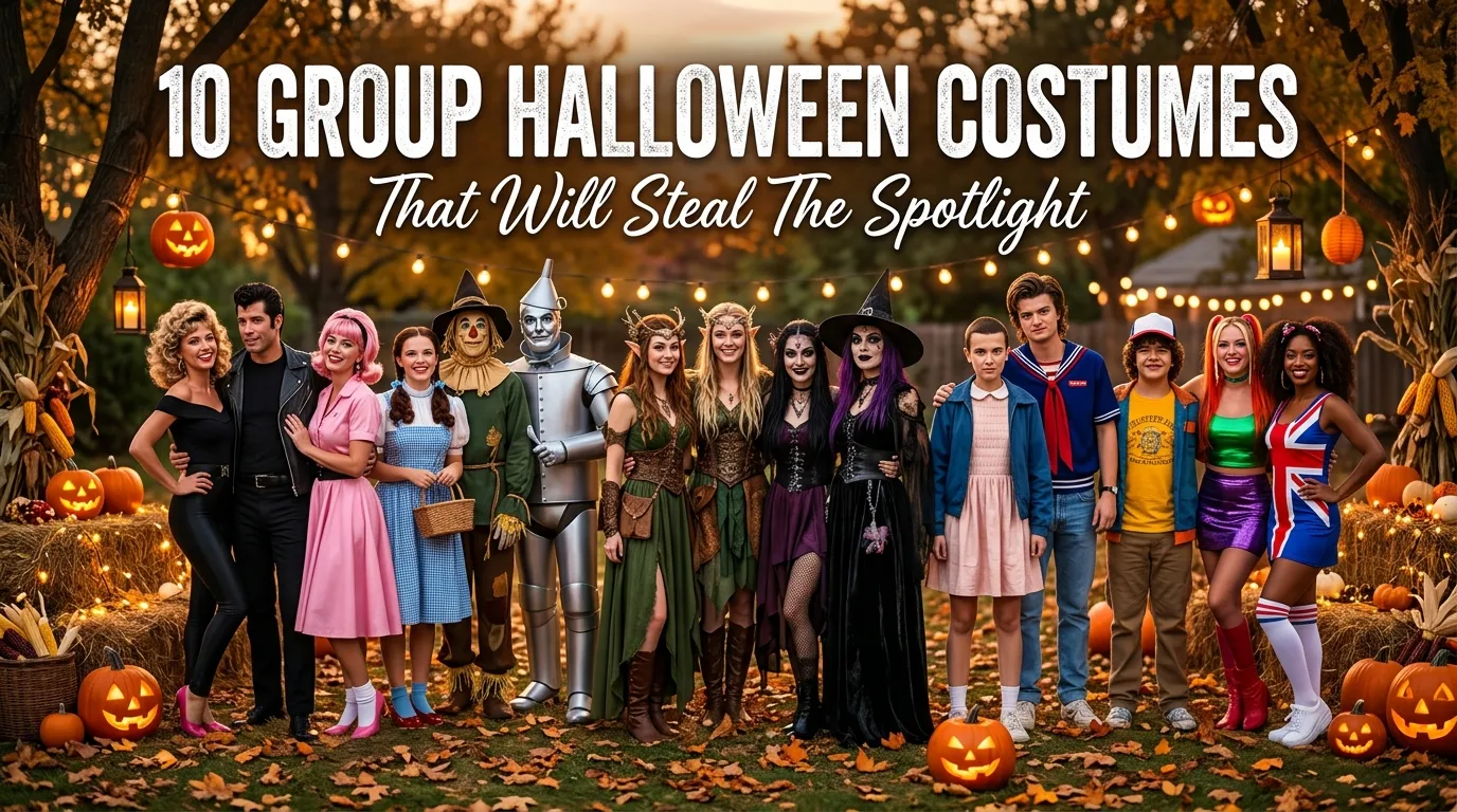 10 Group Halloween Costumes That Will Steal The Spotlight