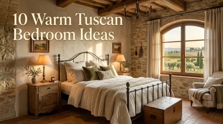 10 Warm Tuscan Bedroom Ideas