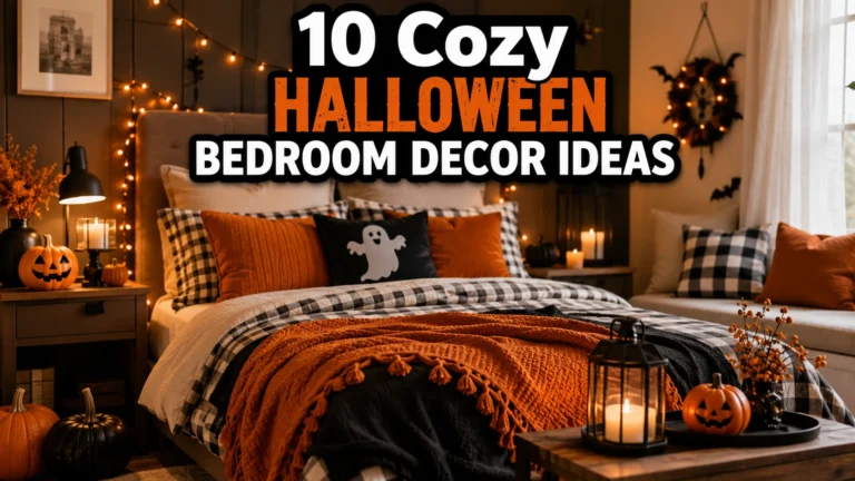 10 Cozy Halloween Bedroom Decor Ideas