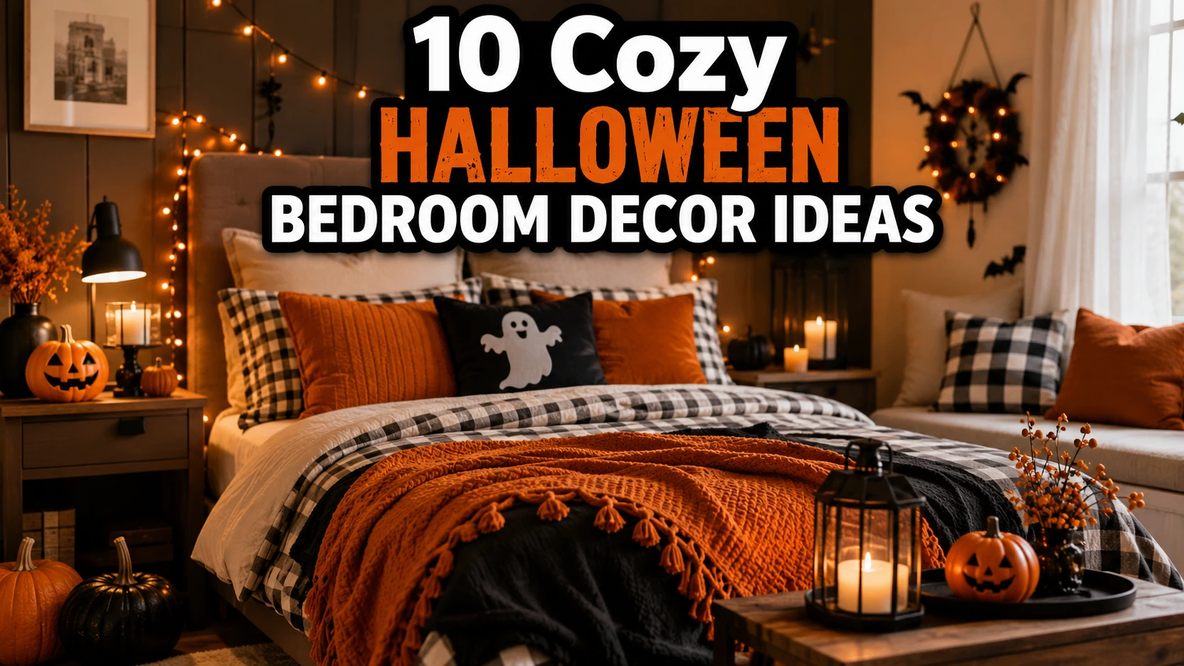 10 Cozy Halloween Bedroom Decor Ideas