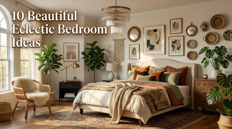 10 Beautiful Eclectic Bedroom Ideas