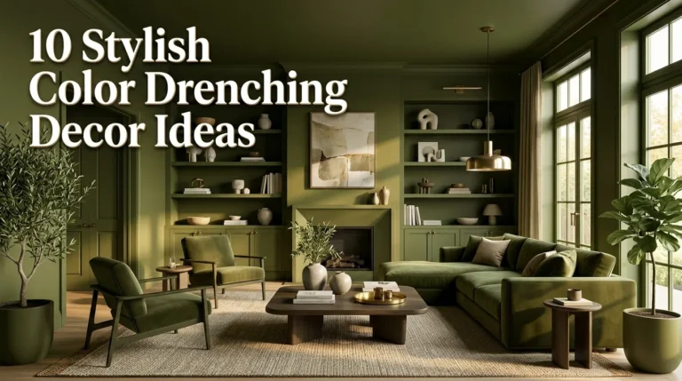 10 Stylish Color Drenching Decor Ideas