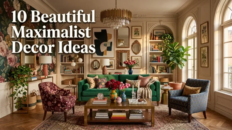 10 Beautiful Maximalist Decor Ideas