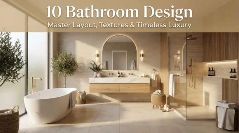 10 Bathroom Design: How to Master Layout, Textures, and Timeless Luxury in Your Home