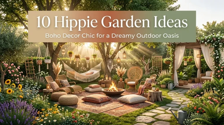 10 Hippie Garden Ideas Boho Decor Chic for a Dreamy Outdoor Oasis