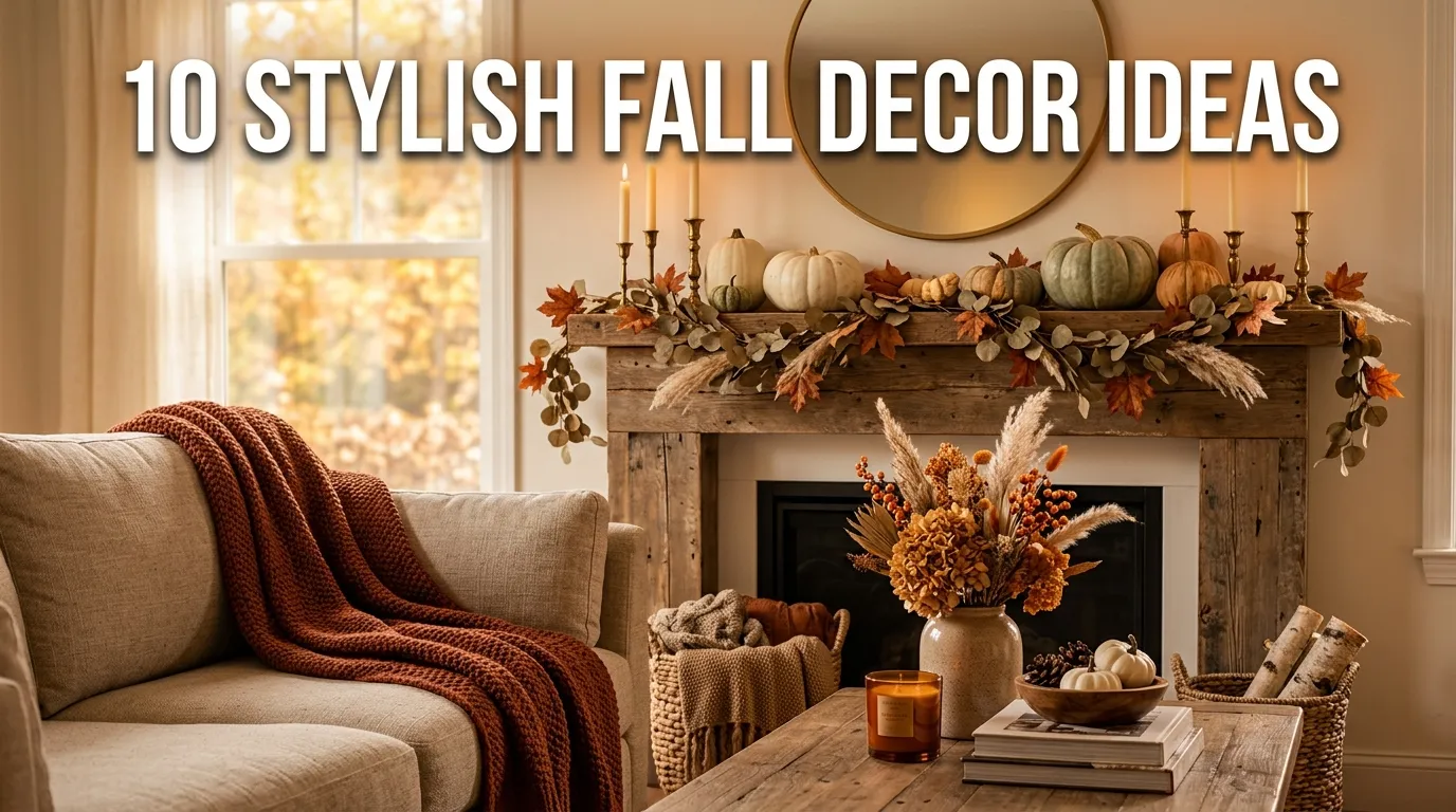 10 Stylish Fall Decor Ideas