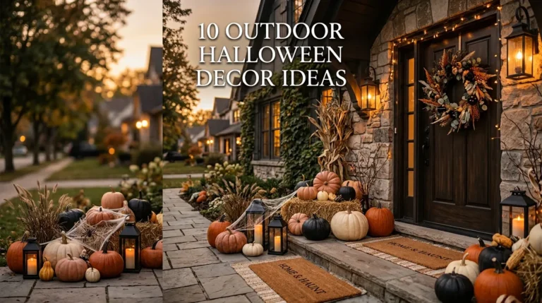 10 Outdoor Halloween Decor Ideas