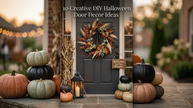 10 Creative DIY Halloween Door Decor Ideas