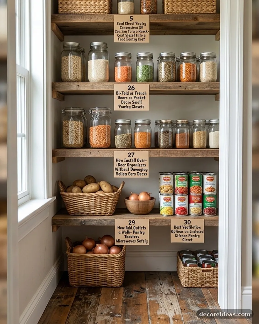 Best Ventilation Options for an Enclosed Kitchen Pantry Closet