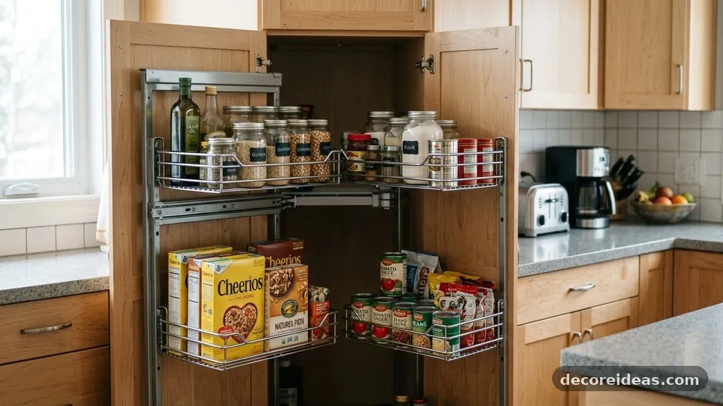 Top Rated Solutions for Blind Corners - Best Pull-Out Corner Baskets for Deep Blind Pantry Cabinets
