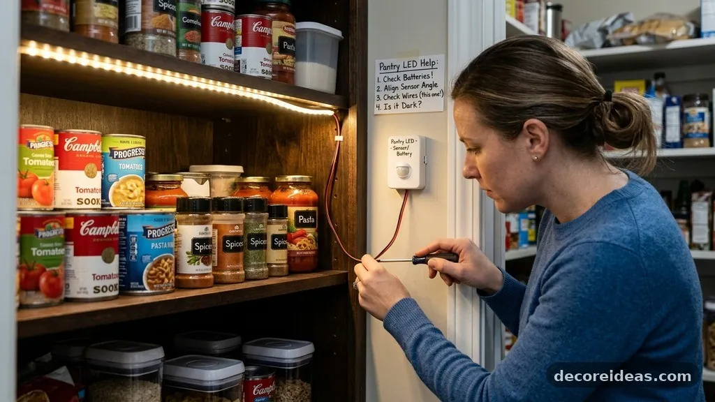 Troubleshooting Common Installation Issues - How to Light Up Dark Pantry Corners with Motion Sensor LED Strips