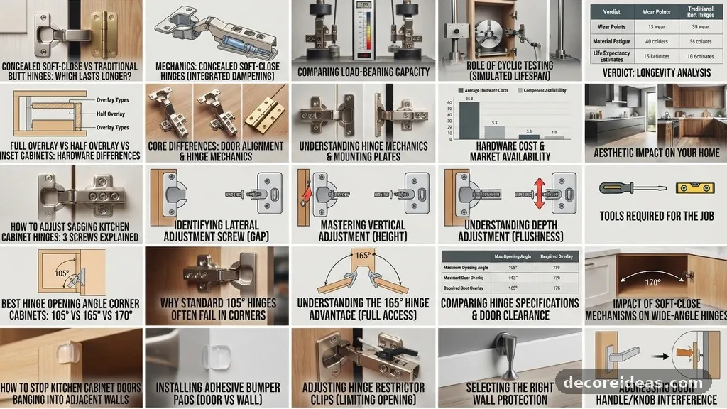Addressing Door Knob and Pull Interference - How to Stop Kitchen Cabinet Doors from Banging into Adjacent Walls
