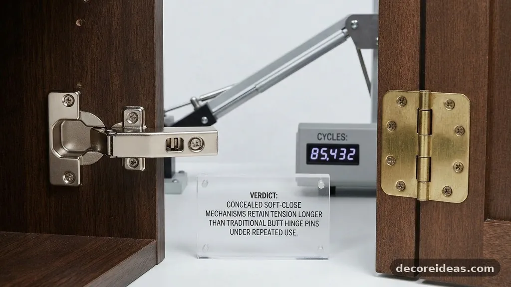 The Three Adjustment Screws Explained - How to Adjust Sagging Kitchen Cabinet Hinges Using the 3 Adjustment Screws
