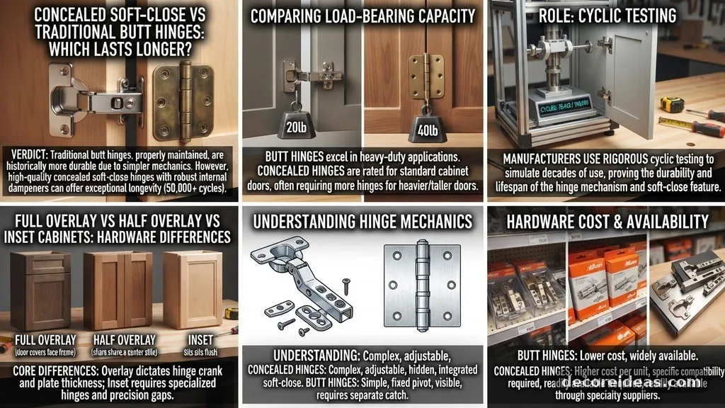 Tools Required for the Job - How to Adjust Sagging Kitchen Cabinet Hinges Using the 3 Adjustment Screws