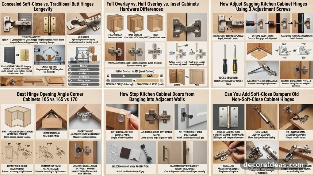 Troubleshooting Common Installation Issues - Can You Add Soft-Close Dampers to Old Non-Soft-Close Cabinet Hinges?
