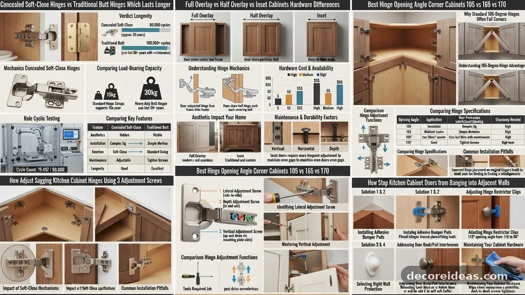 Understanding Your Current Cabinet Hardware - Can You Add Soft-Close Dampers to Old Non-Soft-Close Cabinet Hinges?